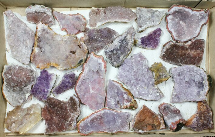 Wholesale Flat - Morocco Amethyst Clusters - Pieces #133691
